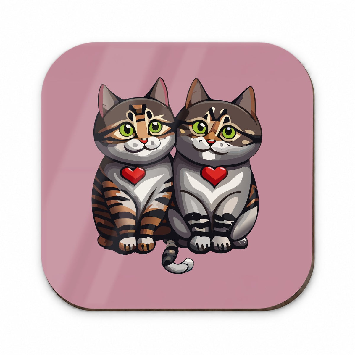 Cats Love Valentines Day Wedding Anniversary Fridge Magnet