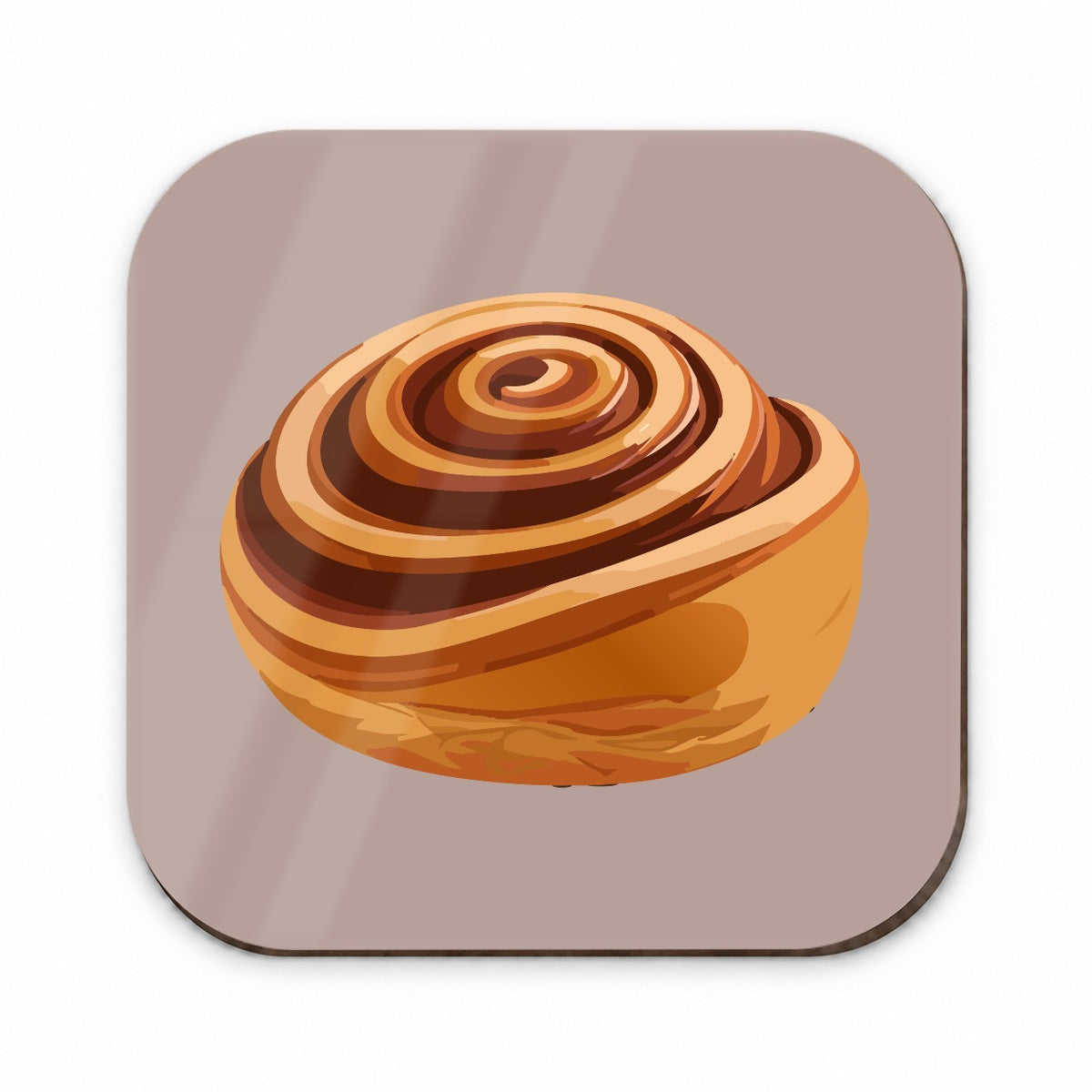 Cinnamon Roll Bun Fridge Magnet