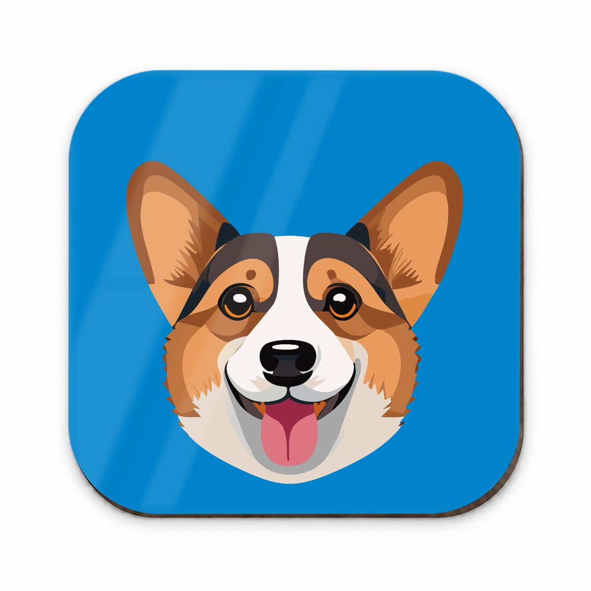 Corgi Dog Face Cute Fridge Magnet