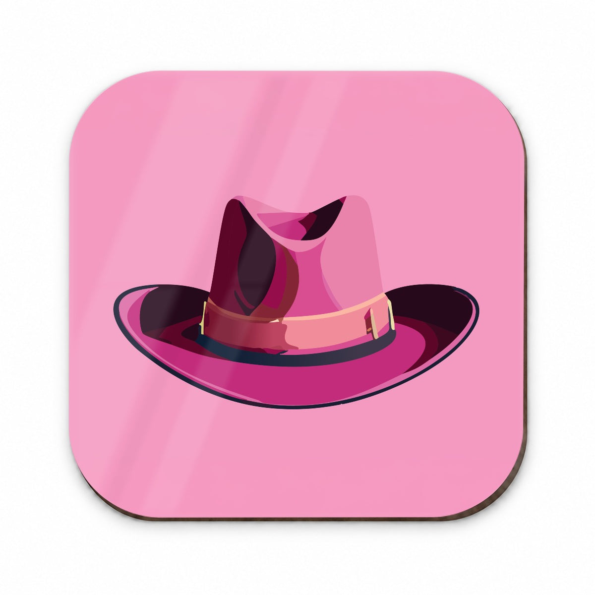 Cowgirl Hat Pink Western Country Fridge Magnet