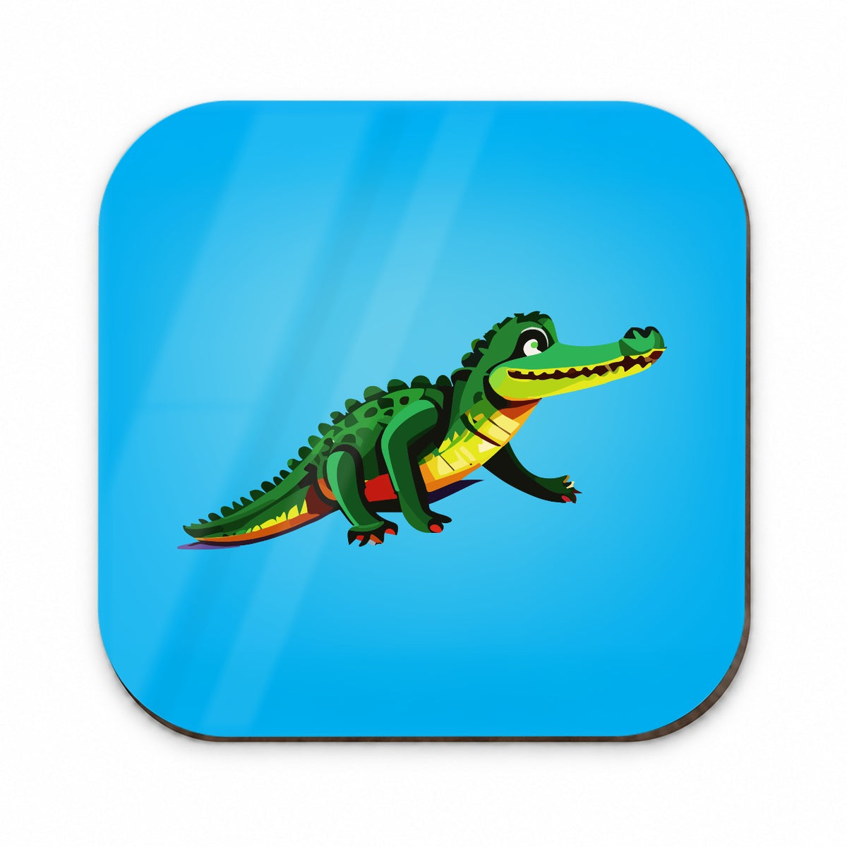Crocodile Alligator on the Move Fridge Magnet