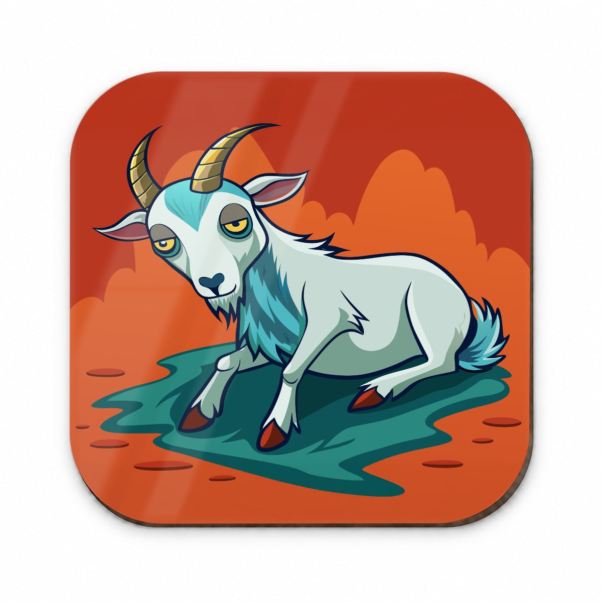 Fainting Goat Funny Fridge Magnet