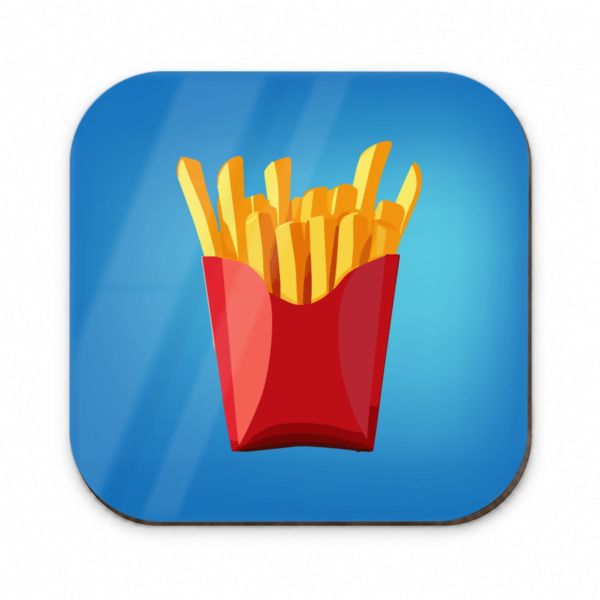 French Fries Red Container Fridge Magnet