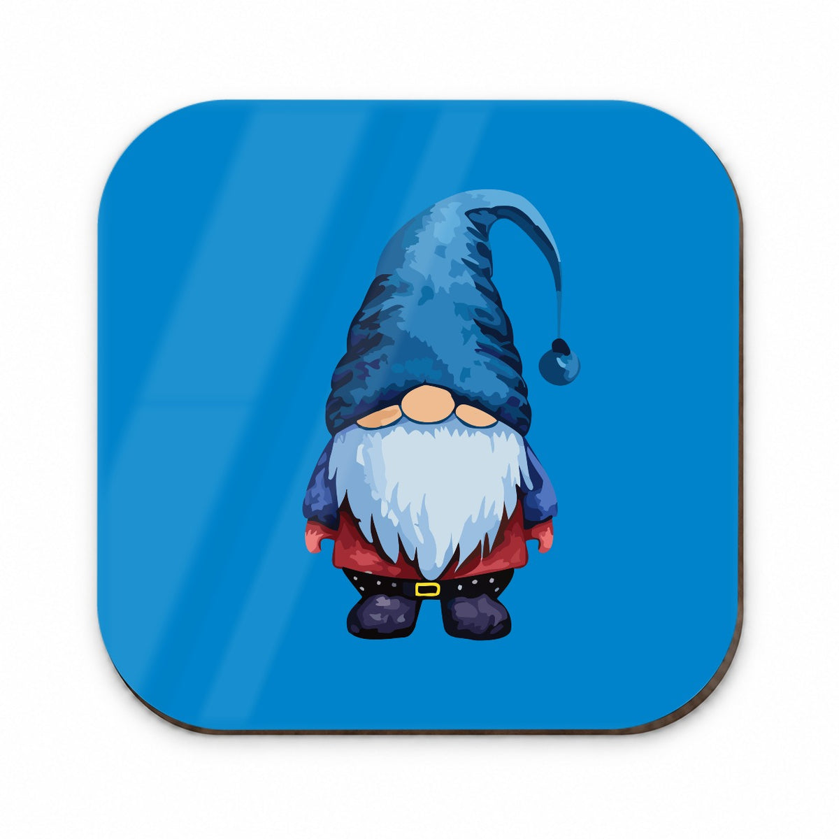 Gnome Standing Blue Hat Fridge Magnet
