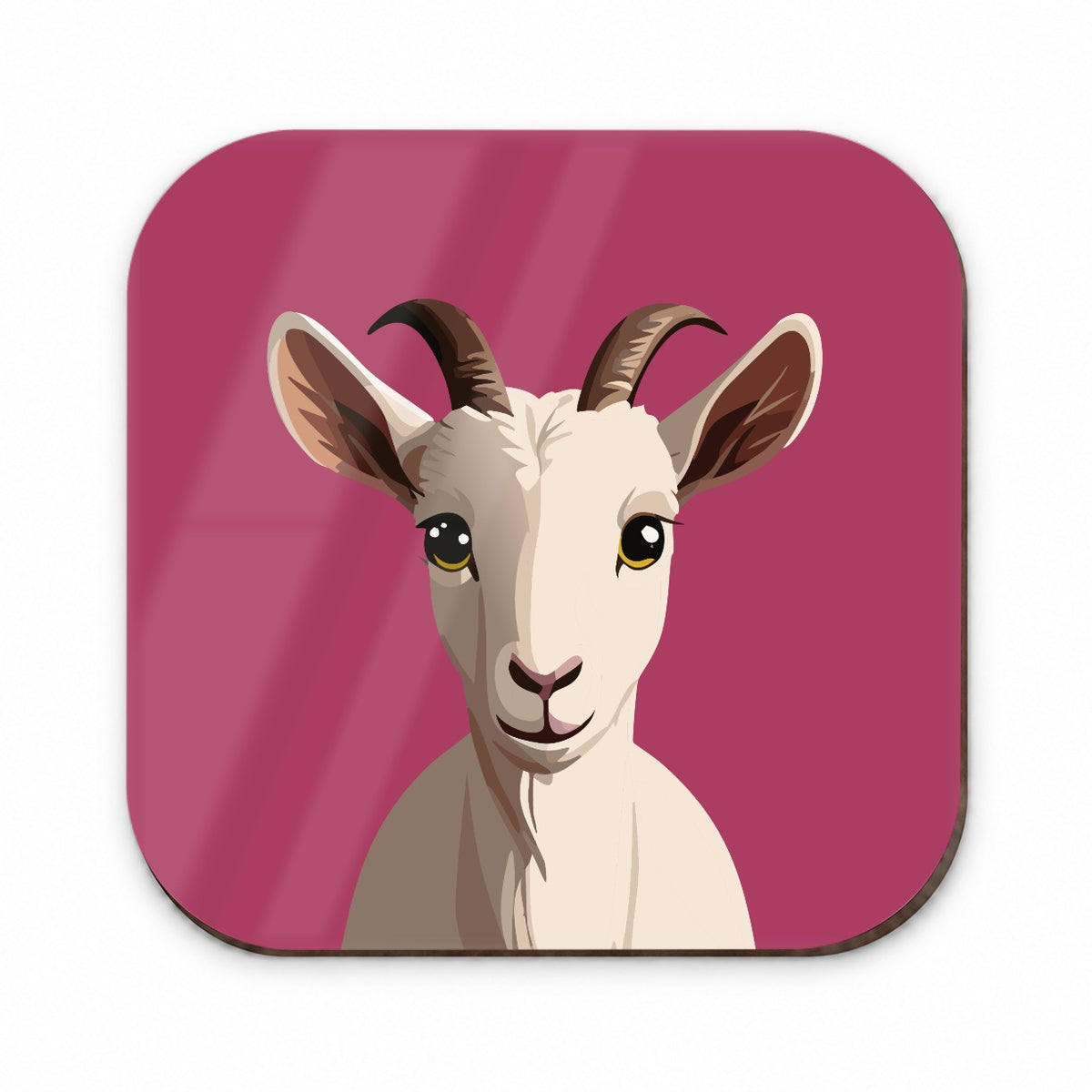 Goat Head Staring Cute Fridge Magnet