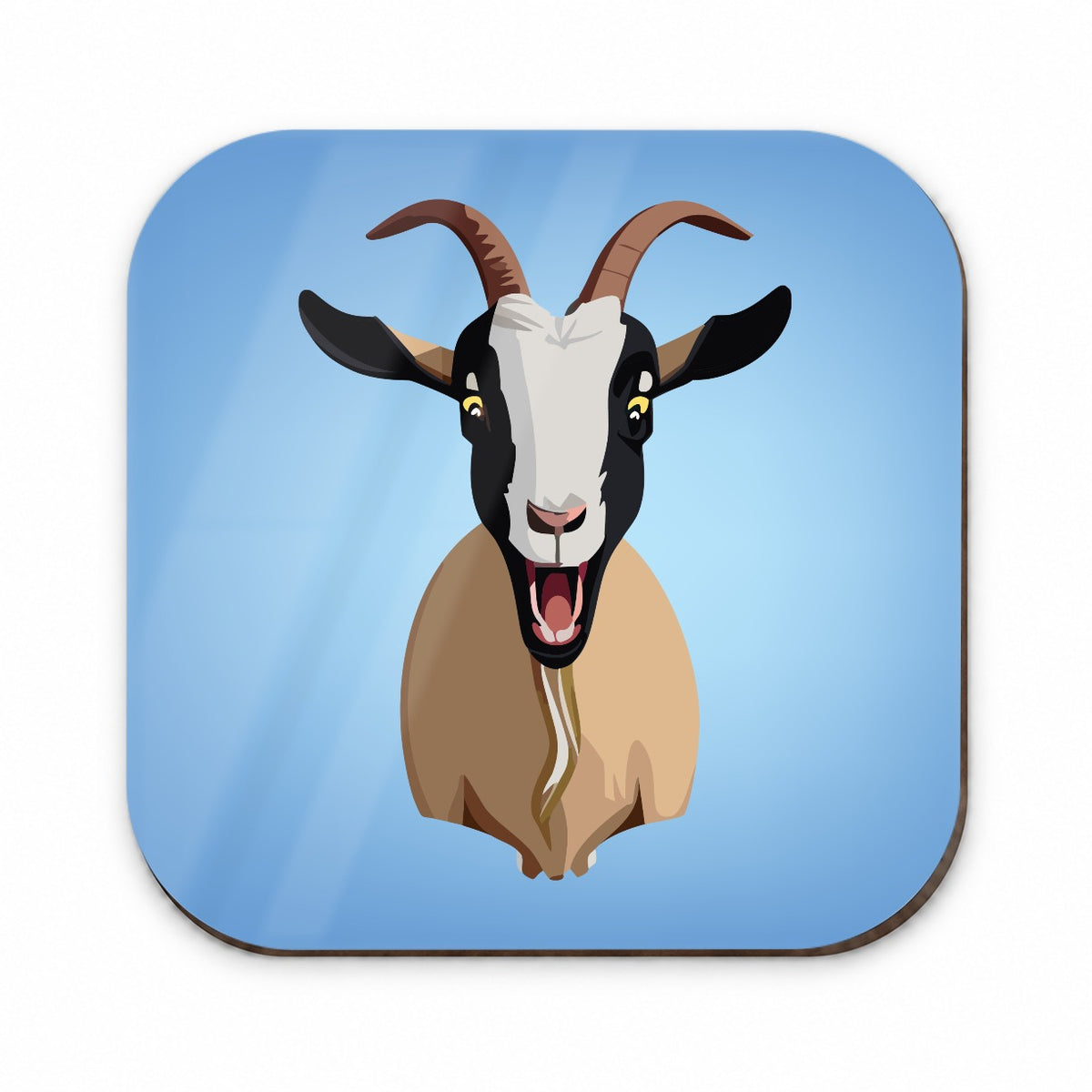 Goat Screaming Funny Fridge Magnet
