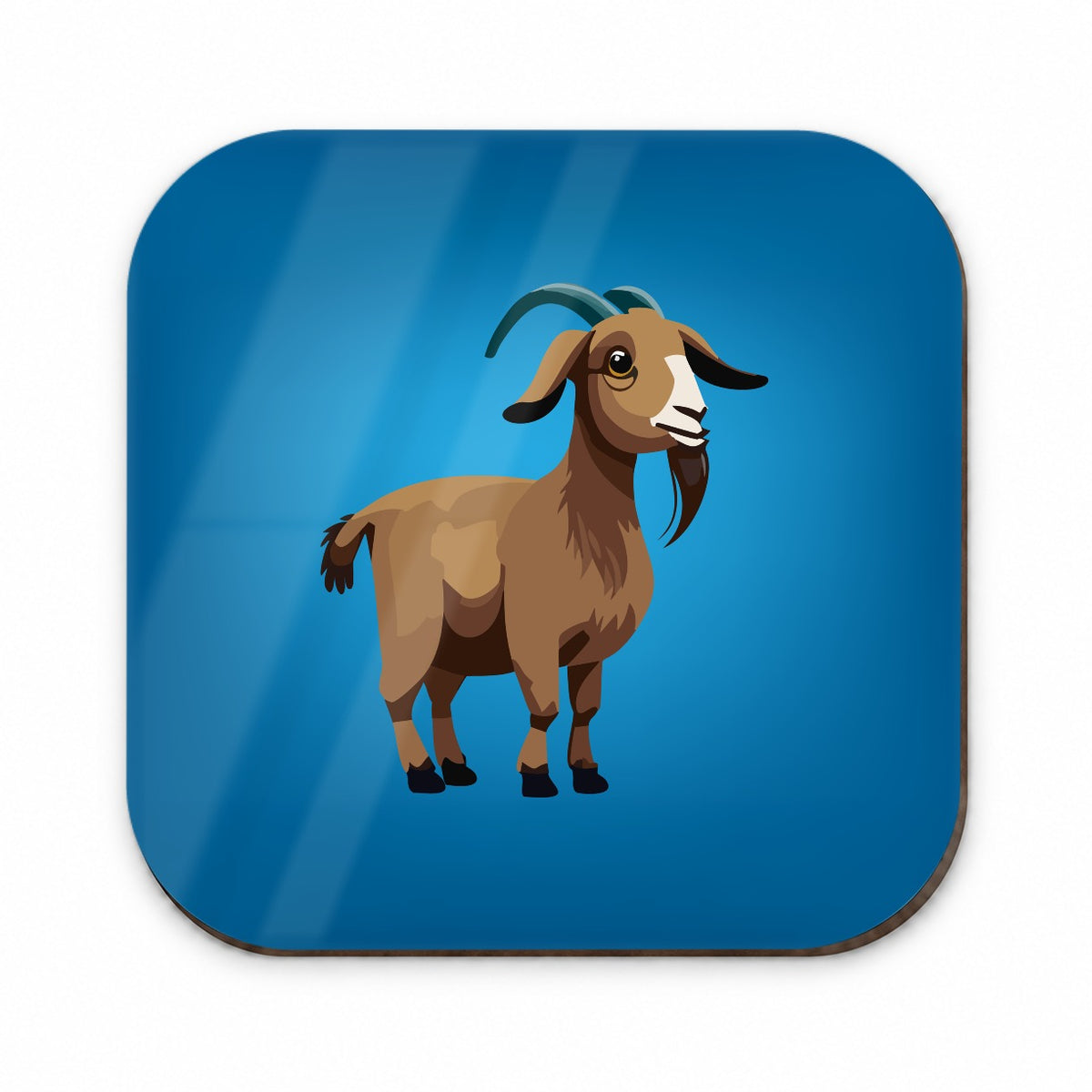 Goat Standing Cute Fridge Magnet