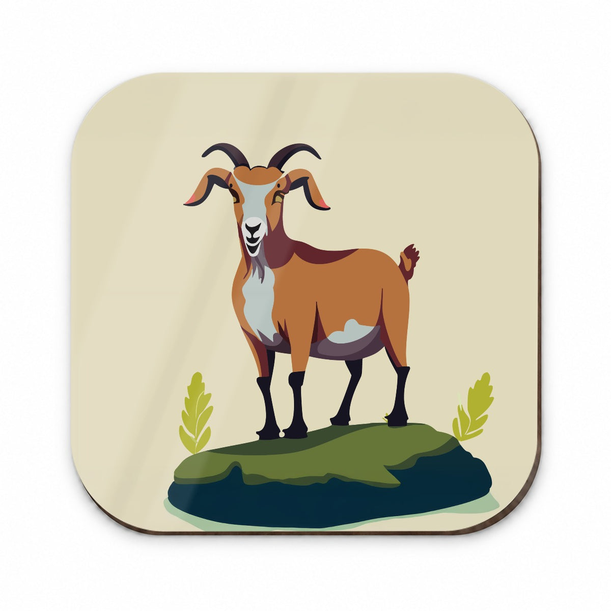 Goat Standing Fridge Magnet