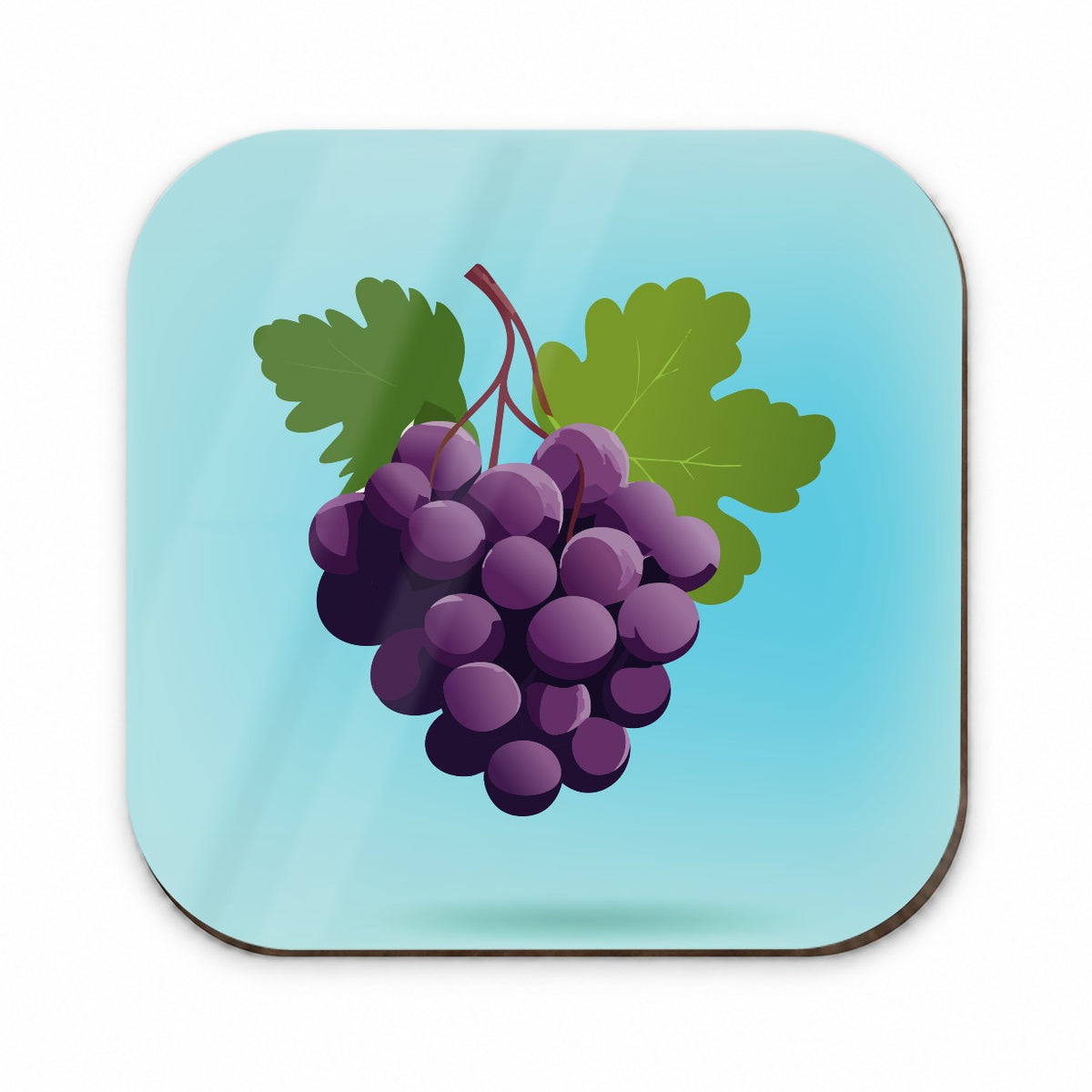 Grapes Purple Fruit Wine Fridge Magnet