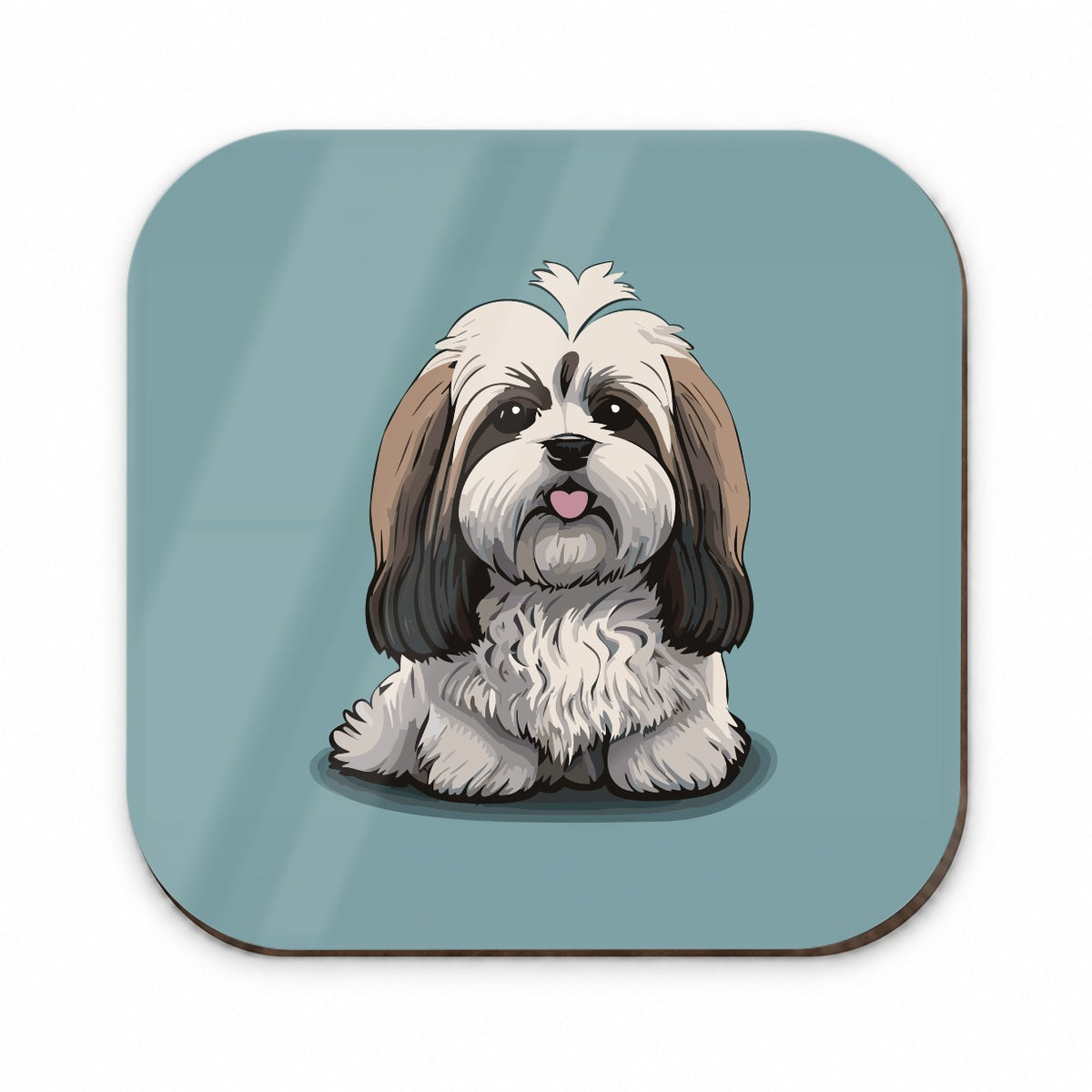 Havanese Dog Sitting Fridge Magnet