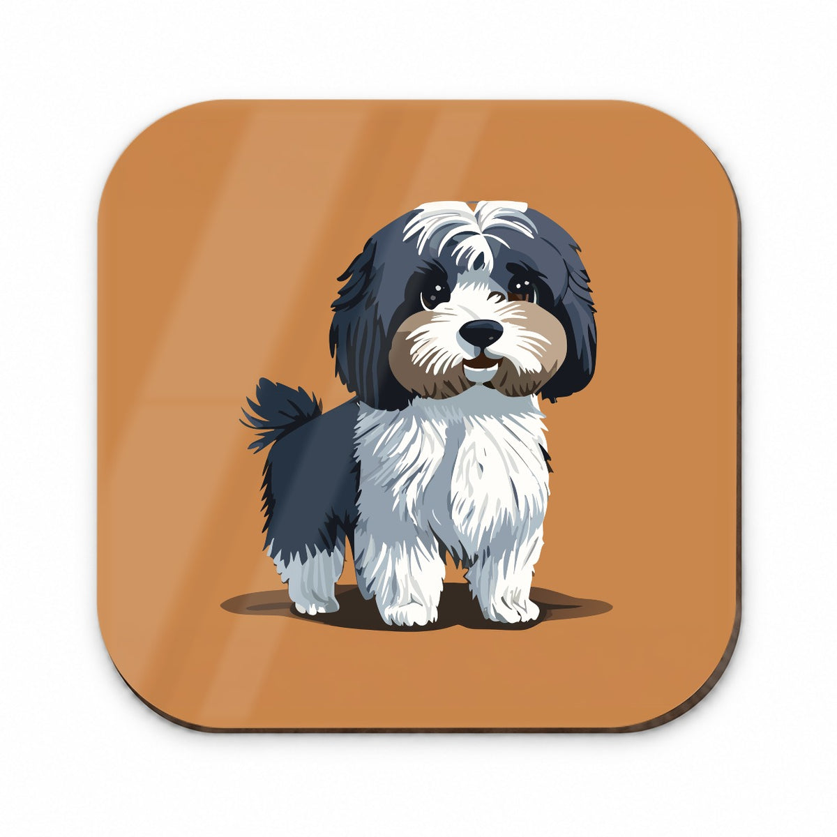 Havanese Dog Standing Fridge Magnet