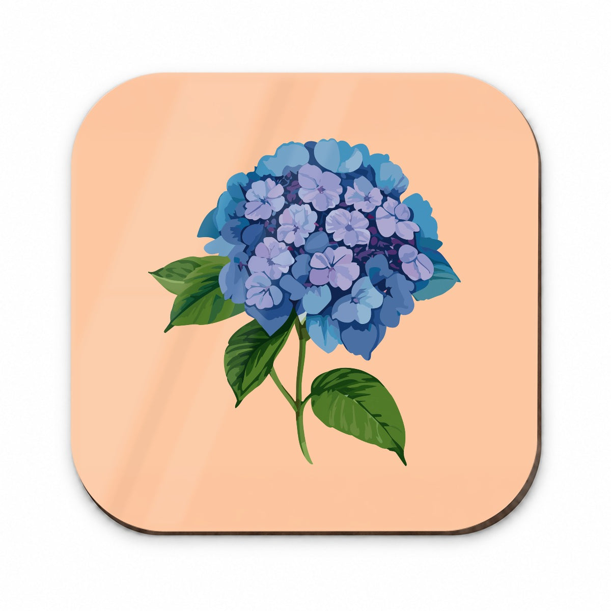 Hydrangea Flower Blue Fridge Magnet