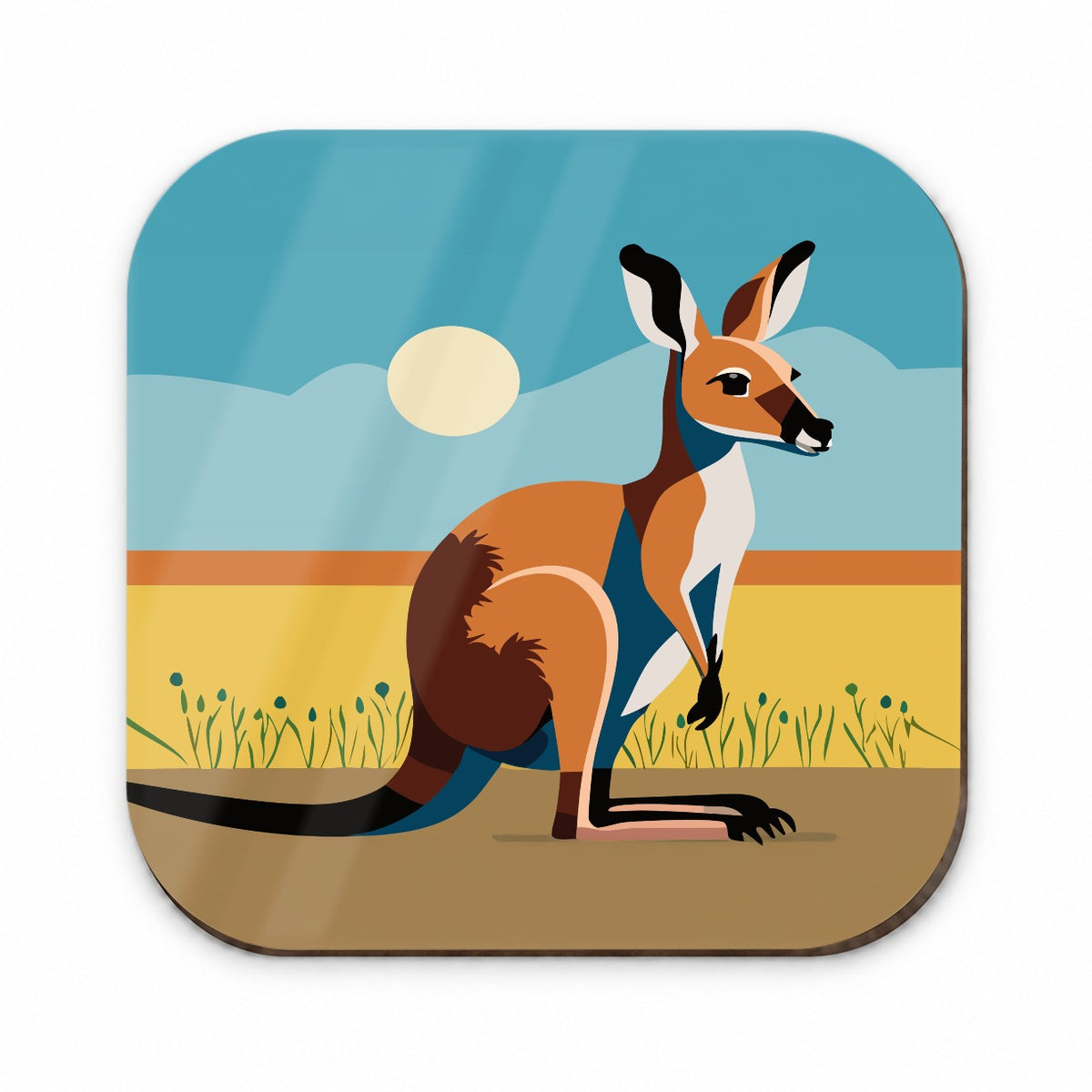 Kangaroo Australia Fridge Magnet