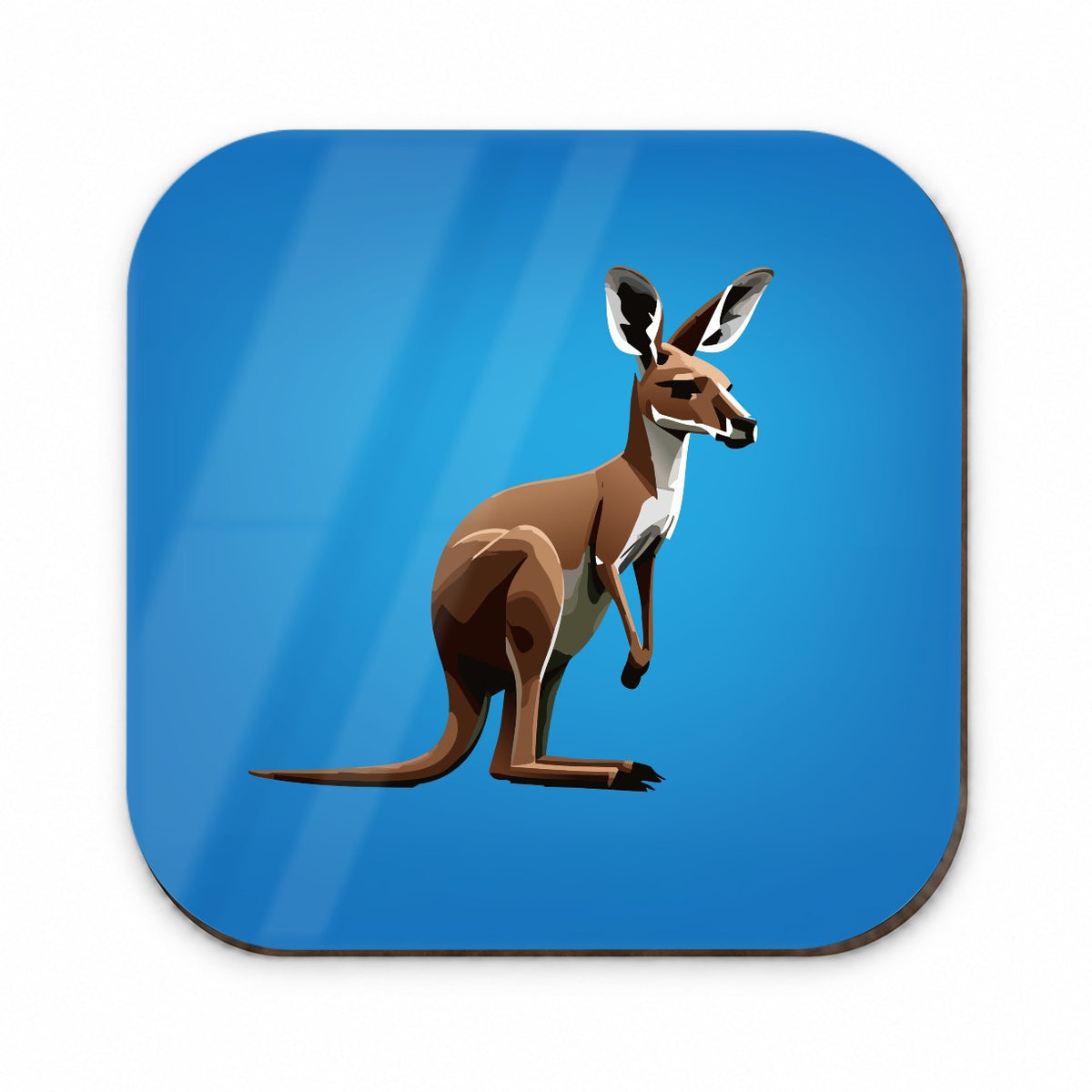 Kangaroo Standing Animal Fridge Magnet