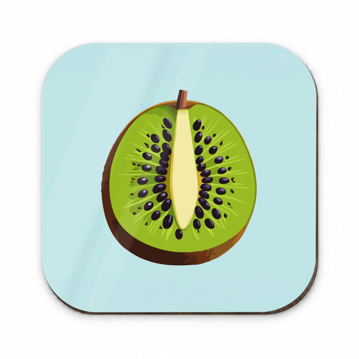 Kiwi Fruit Slice Fridge Magnet