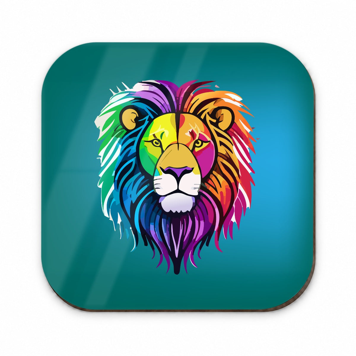 Lion Head Colorful Fridge Magnet