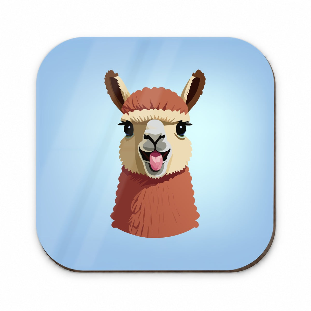 Llama Tongue Sticking Out Fridge Magnet