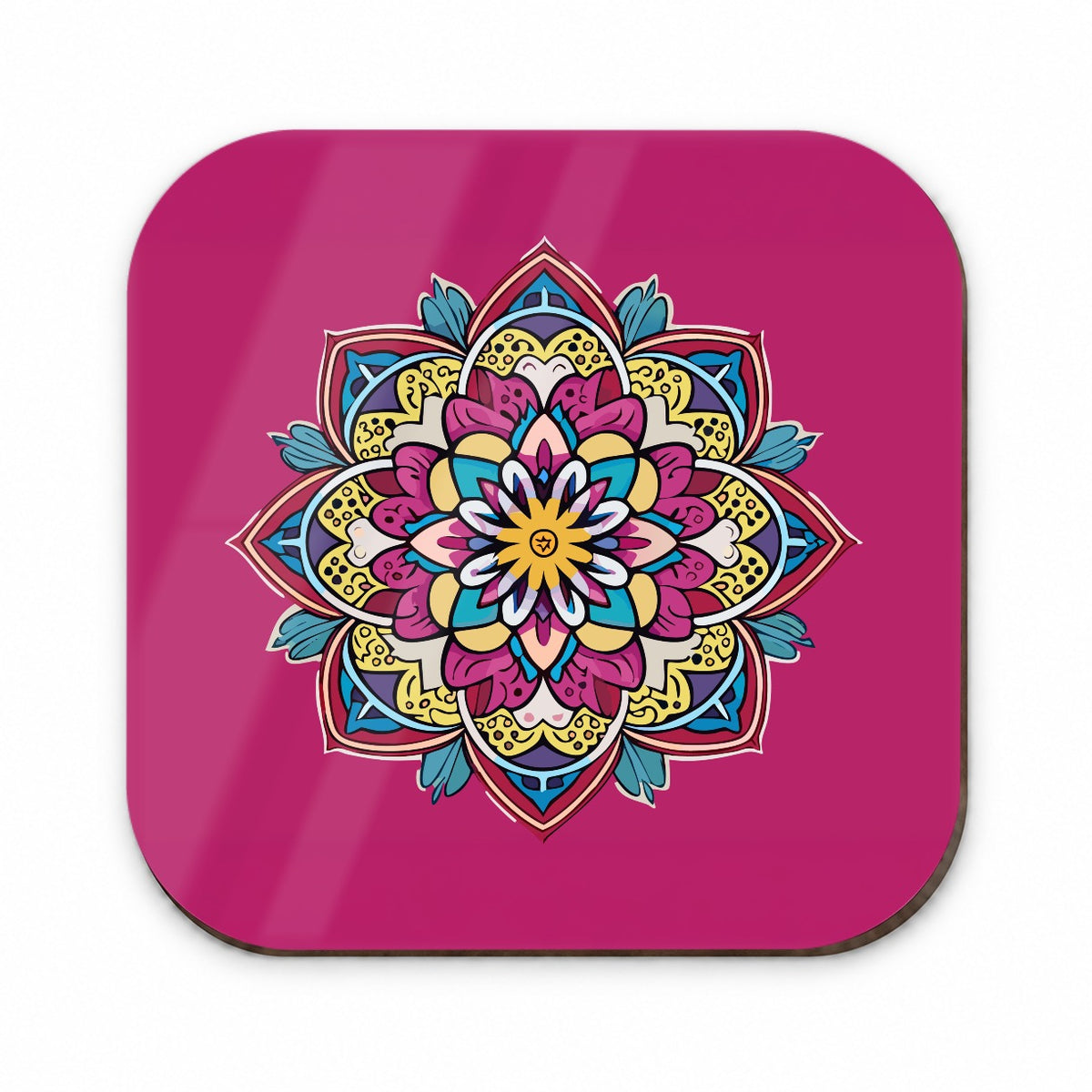 Mandala Colorful Beautiful Fridge Magnet