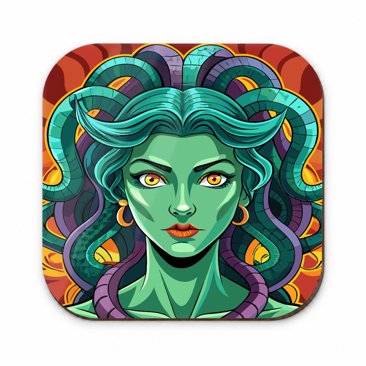 Medusa Gorgon Snake Hair Greek Mythology Fridge Magnet