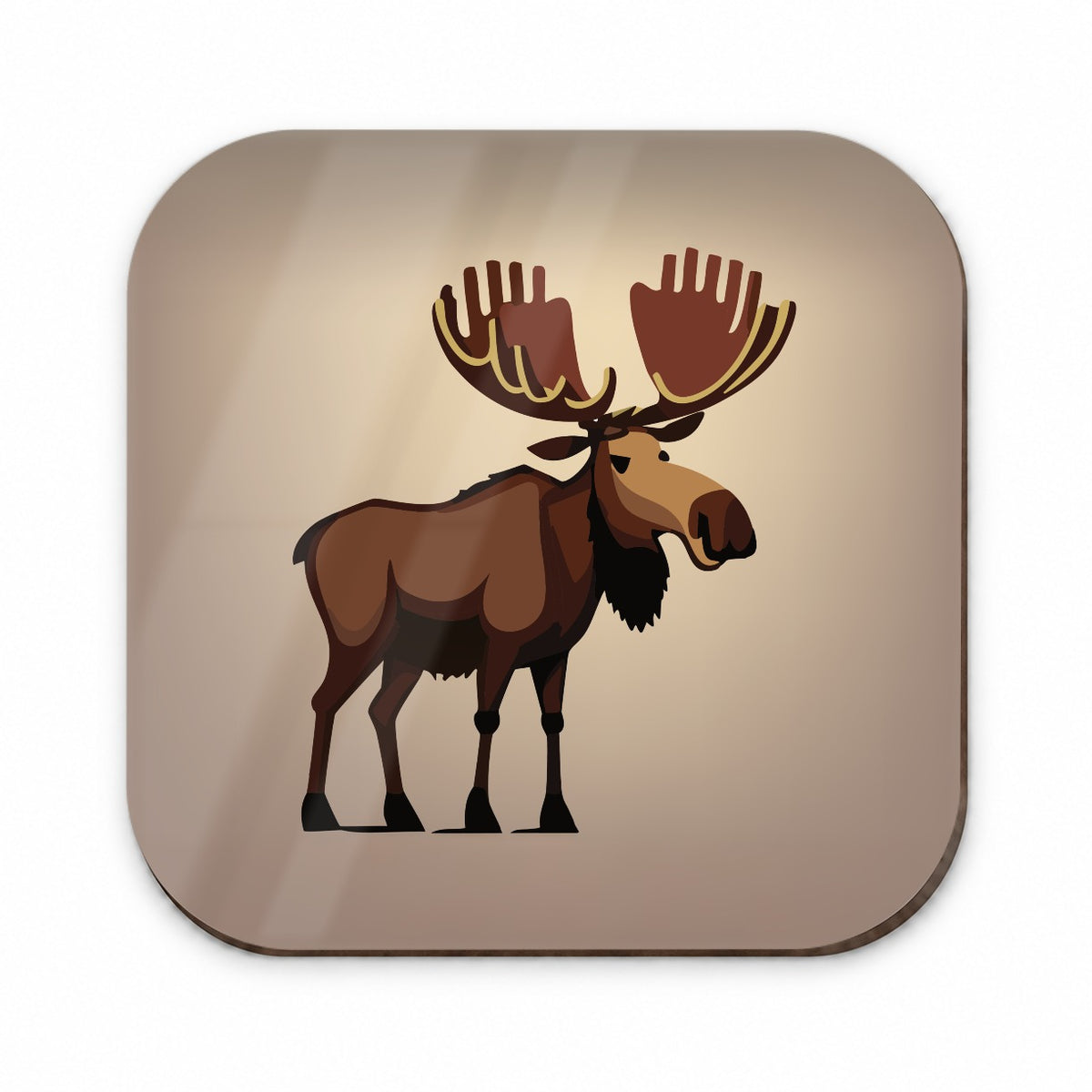 Moose Standing Fridge Magnet