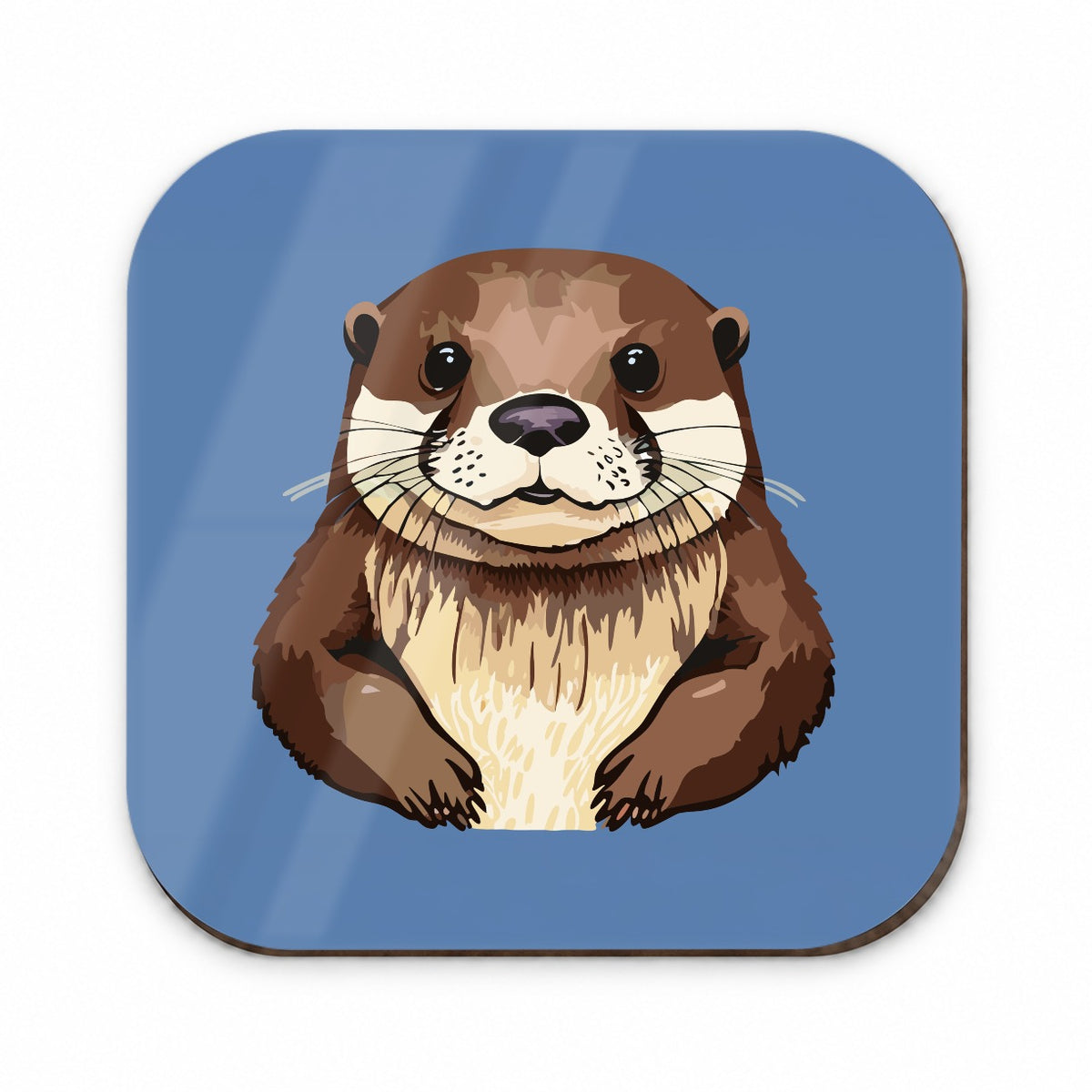 Otter Cute Staring Fridge Magnet