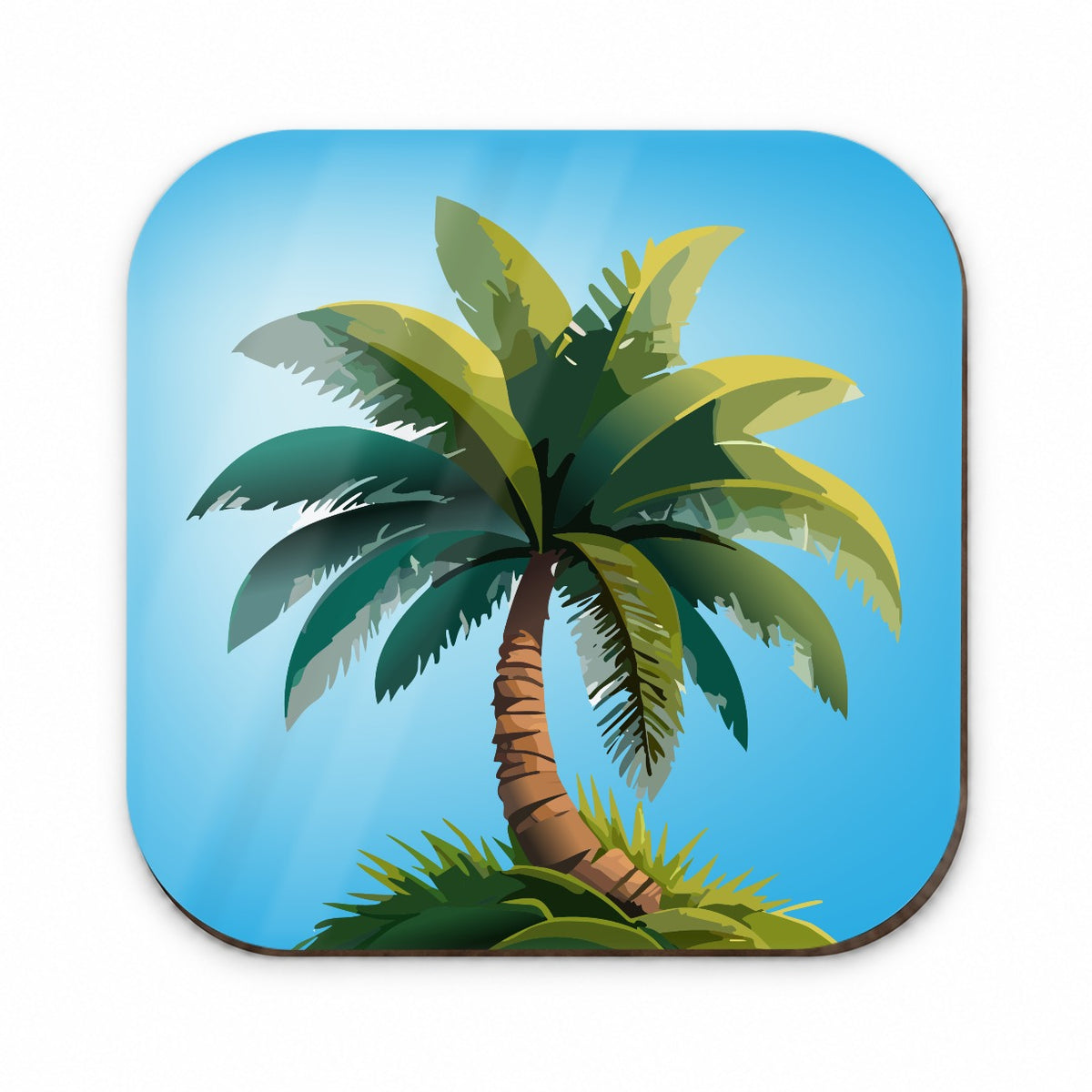 Palm Tree Lush Tropical Fridge Magnet