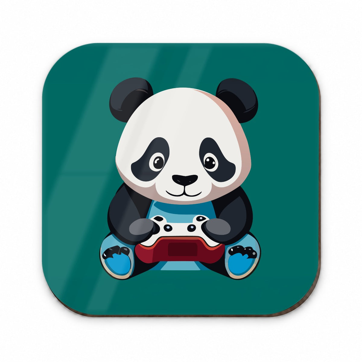 Panda Gaming Gamer Playing Video Game Fridge Magnet