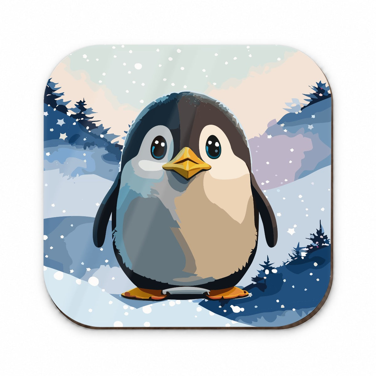 Penguin Staring Fridge Magnet