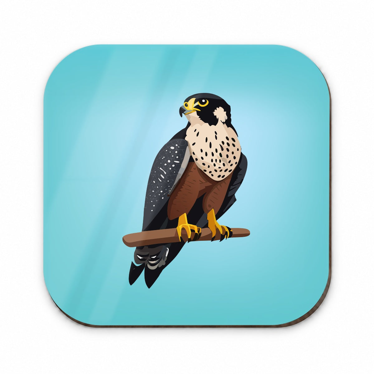 Peregrine Falcon Bird Fridge Magnet