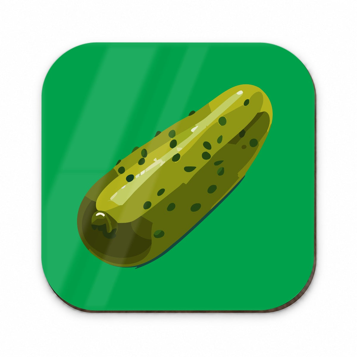 Pickle Green Fridge Magnet