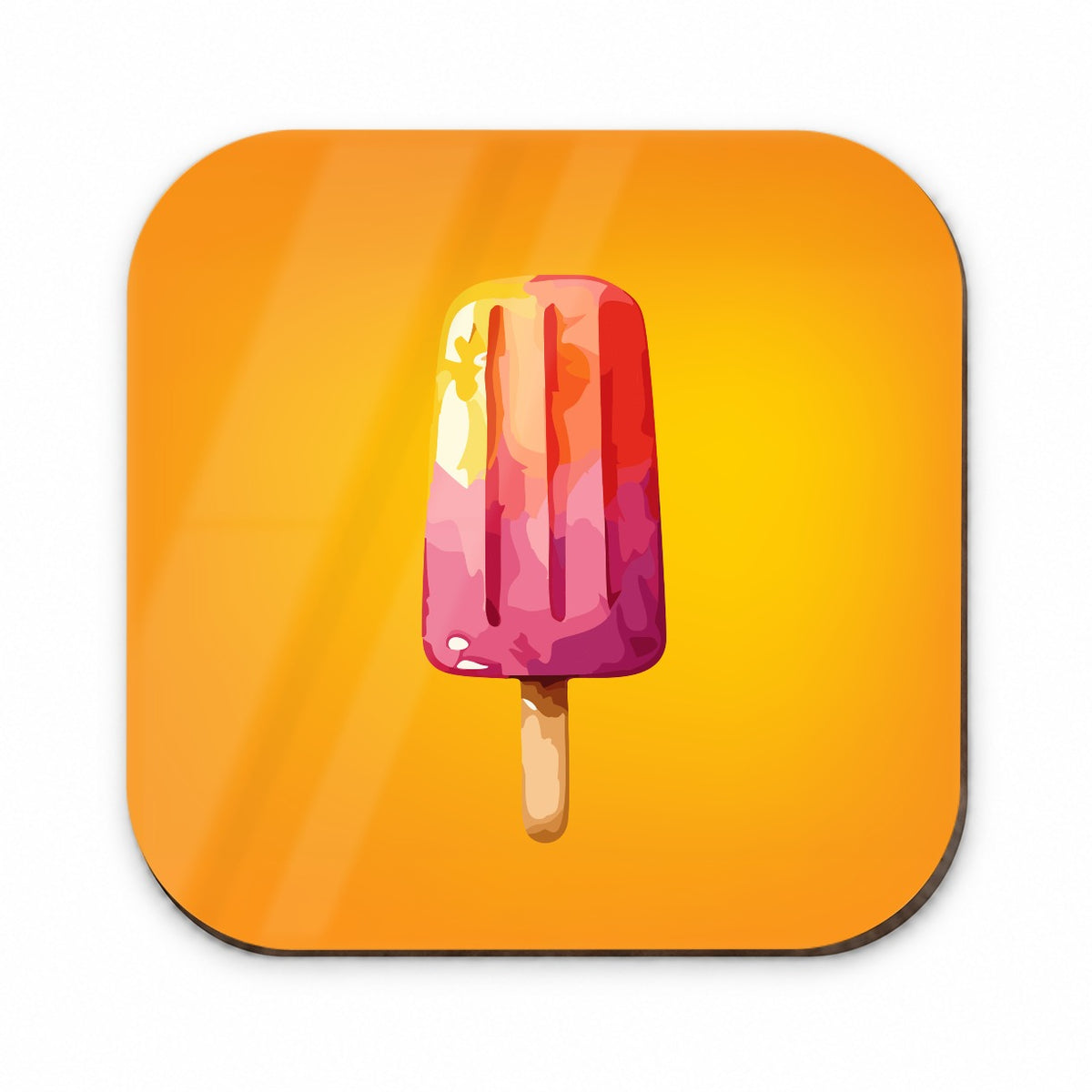 Popsicle Colorful Summer Dessert Fridge Magnet