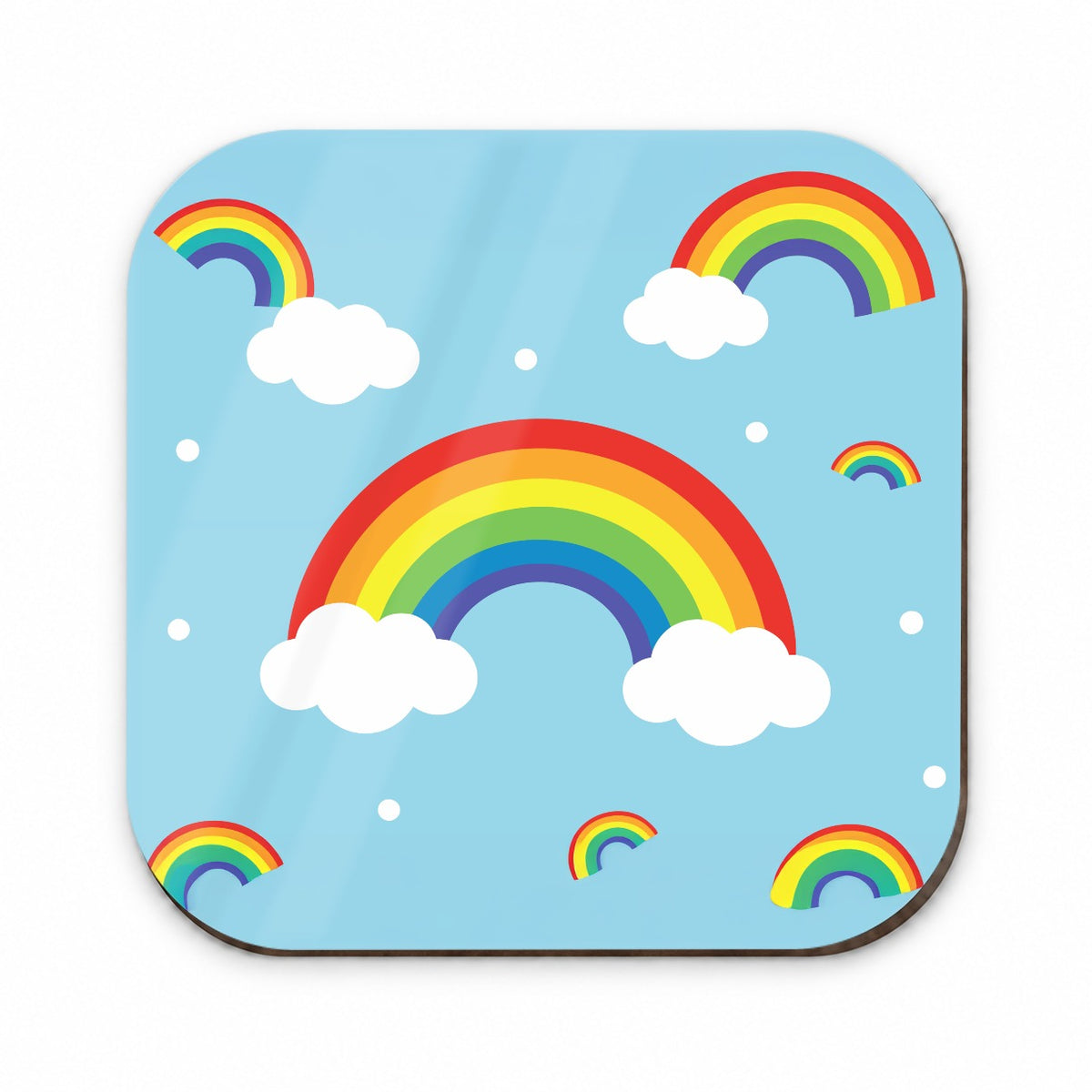 Rainbows Scattered Fridge Magnet