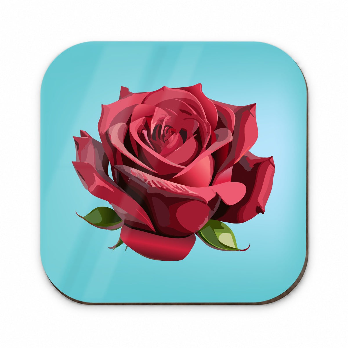 Rose Red Flower Fridge Magnet