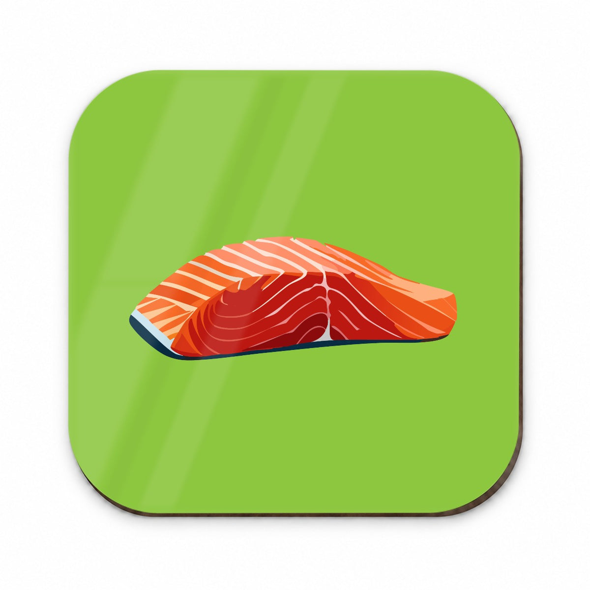 Salmon Fresh Fish Fillet Sockeye Atlantic Fridge Magnet