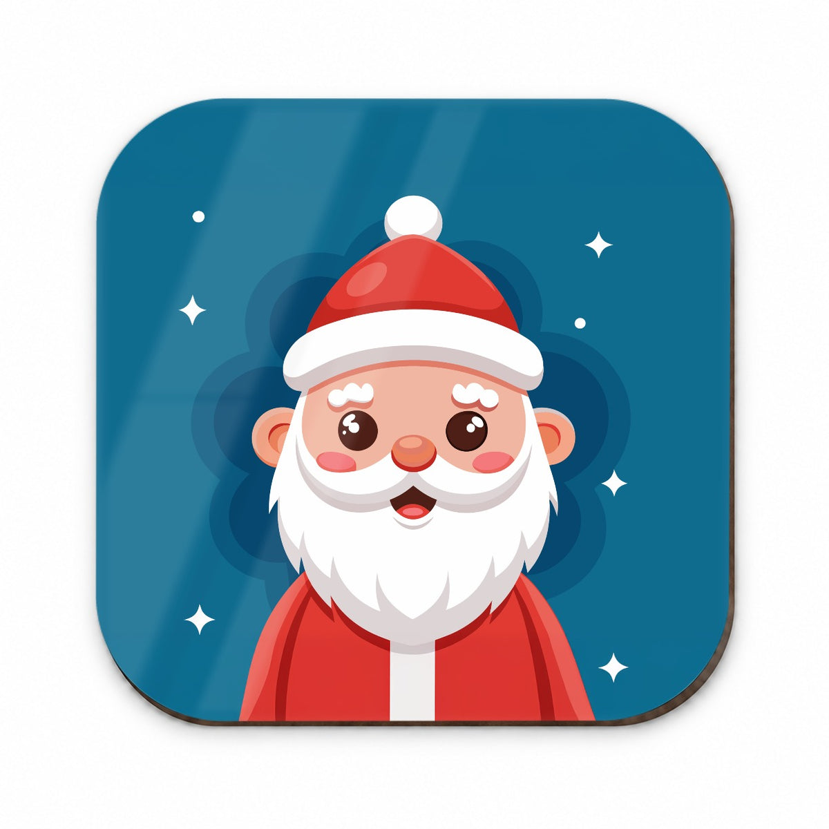 Santa Cute Xmas Christmas Fridge Magnet