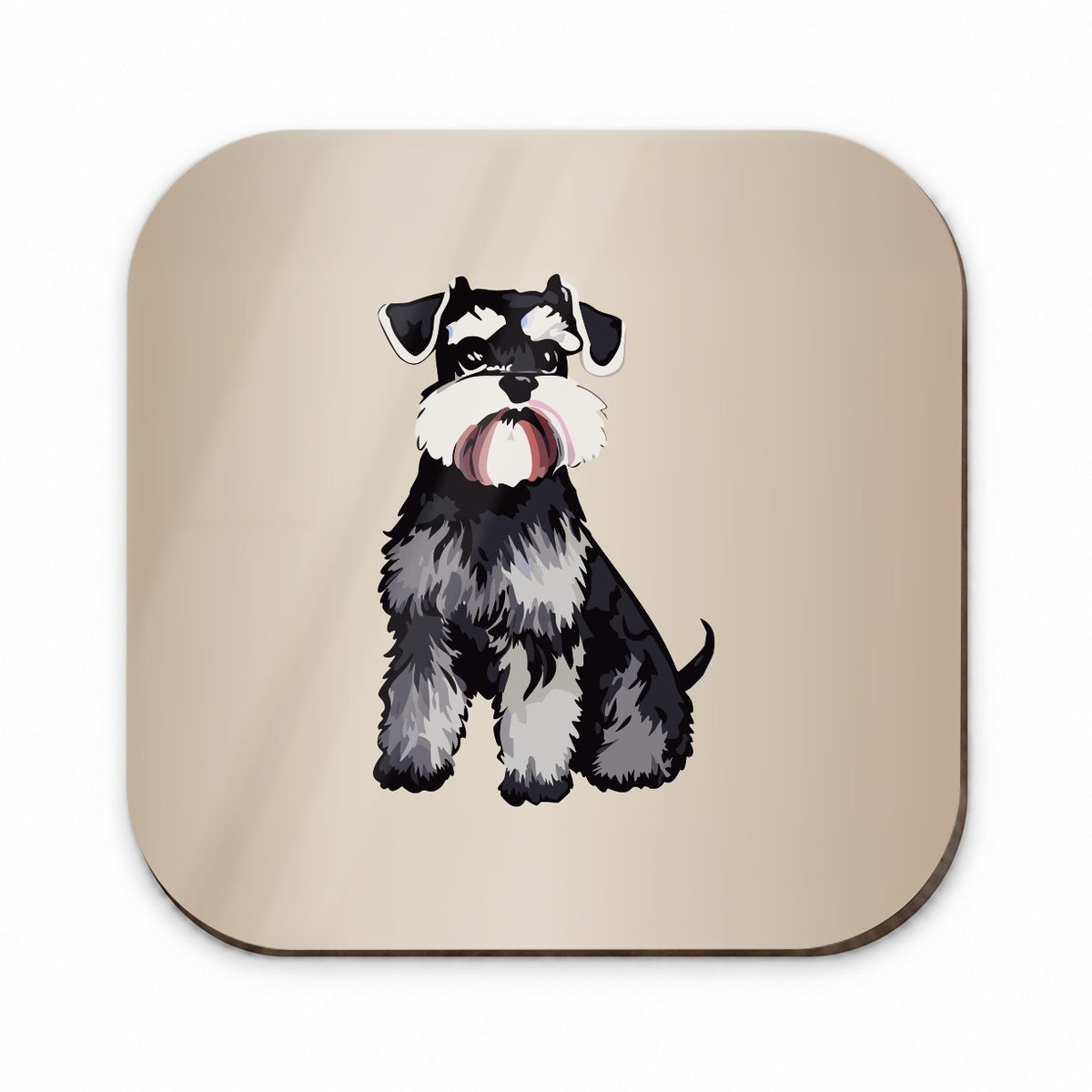 Schnauzer Dog Watercolor Fridge Magnet