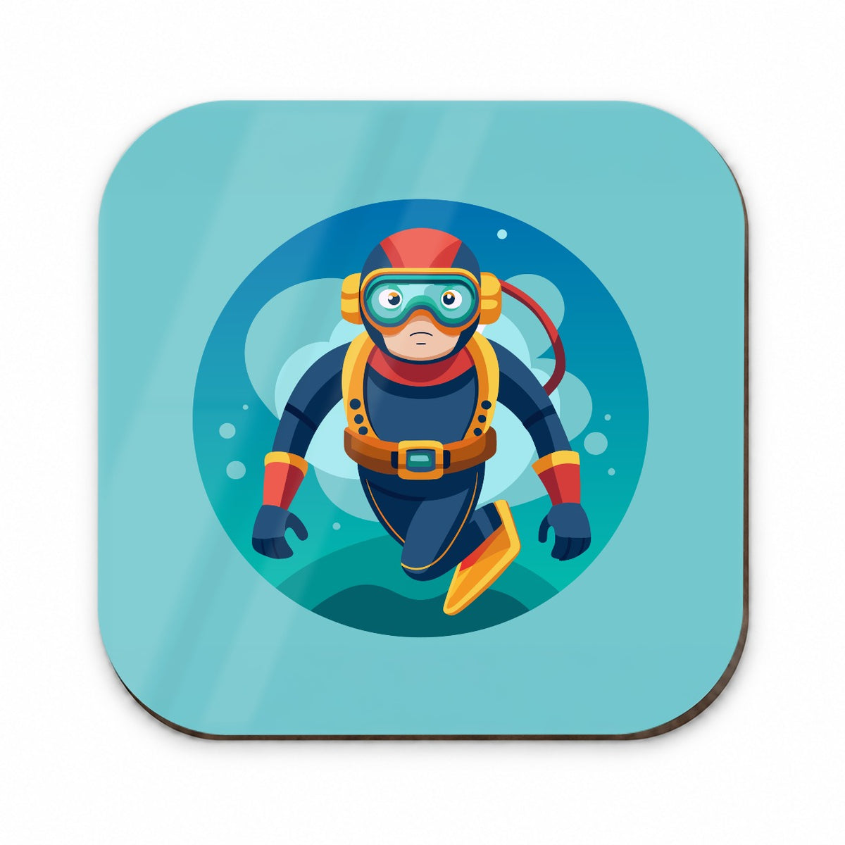 Scuba Diver Diving Fridge Magnet