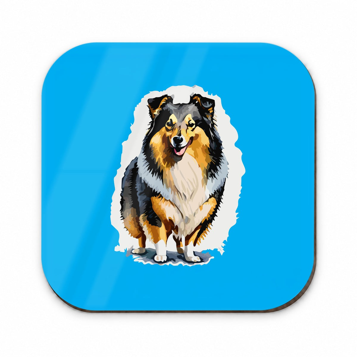 Shetland Sheepdog Standing Fridge Magnet