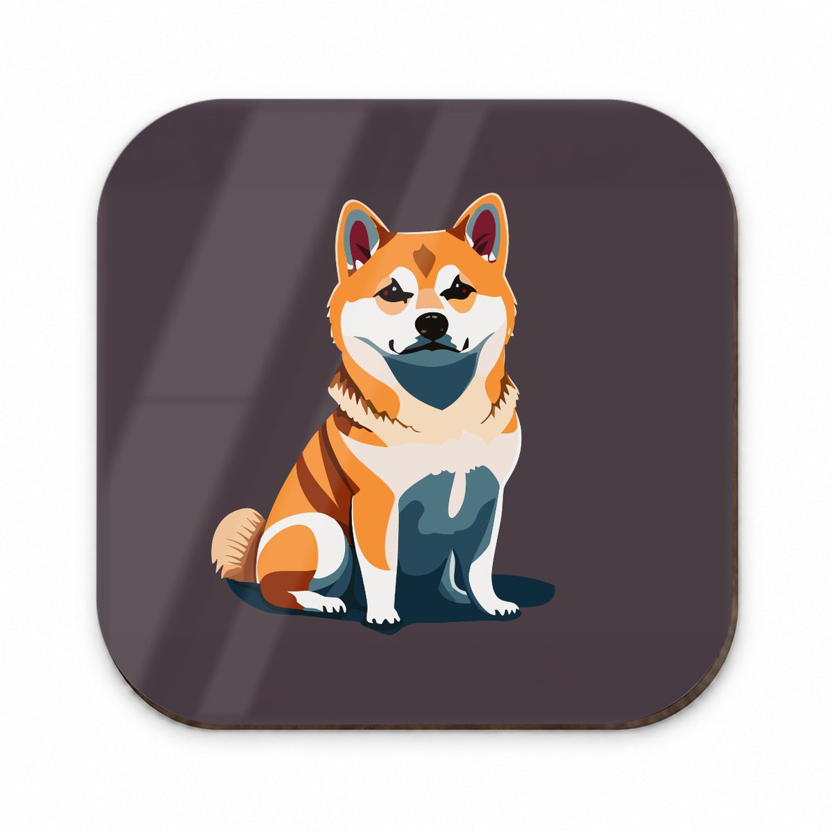 Shiba Inu Dog Sitting Fridge Magnet
