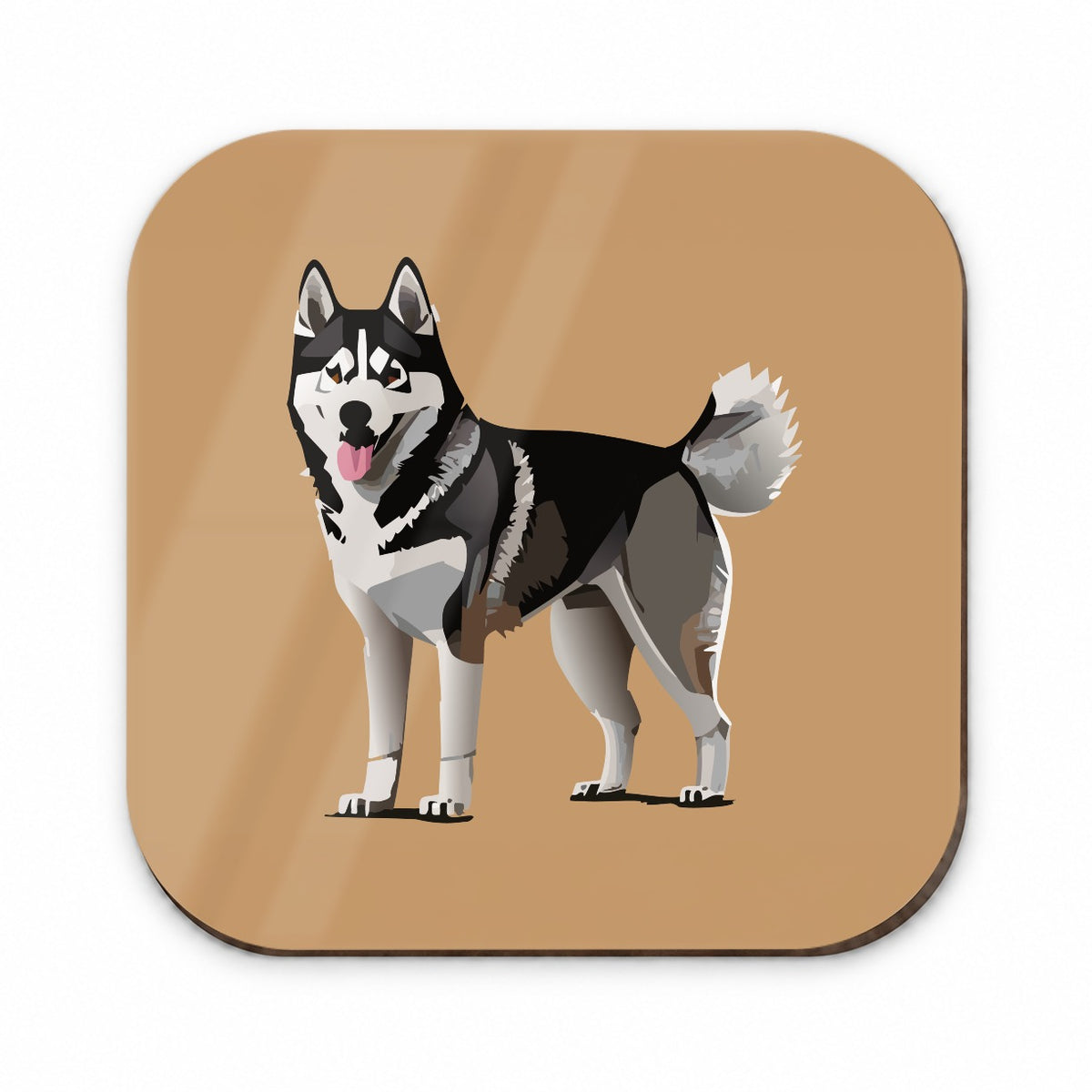 Siberian Husky Dog Standing Fridge Magnet