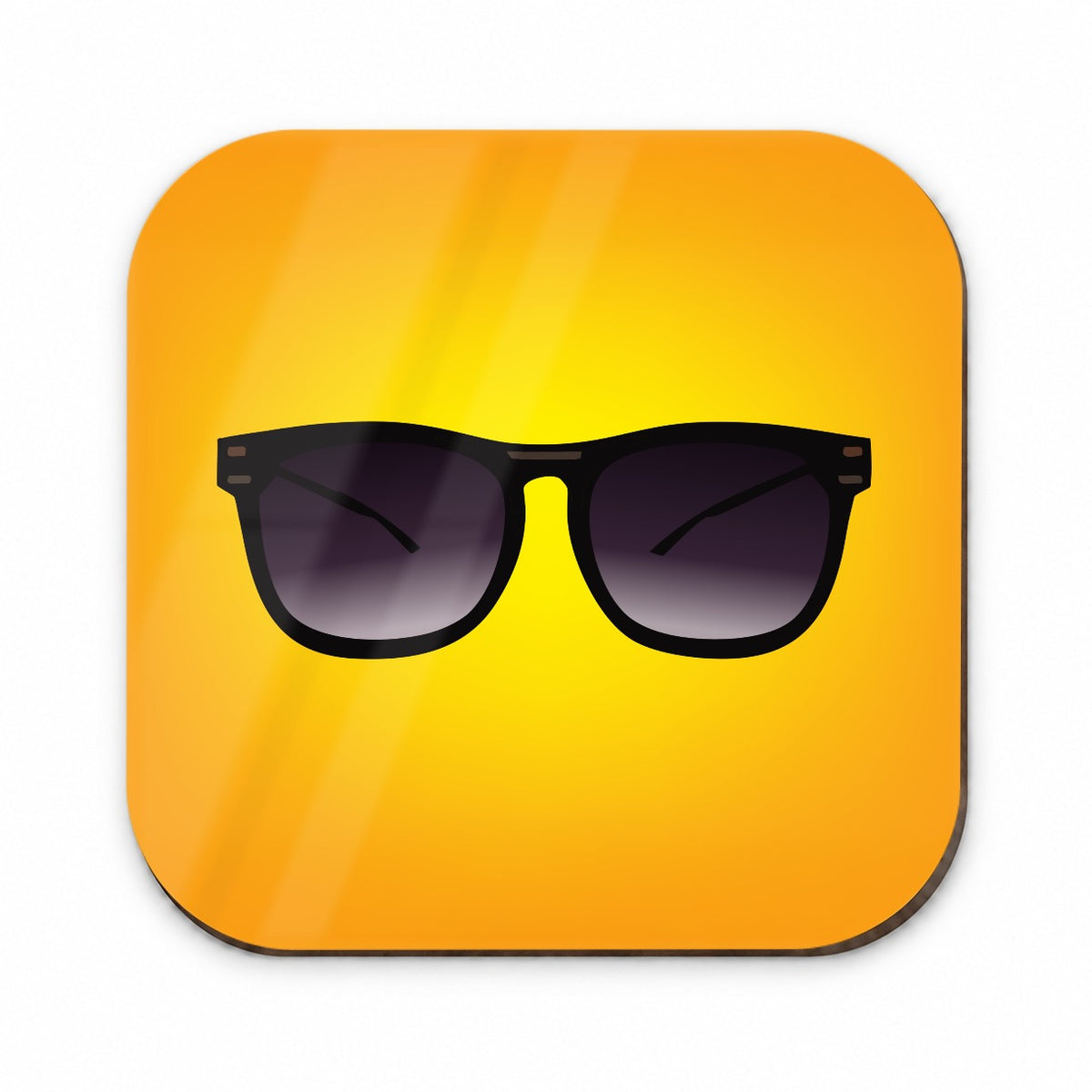 Sunglasses Black Summer Vacation Fridge Magnet
