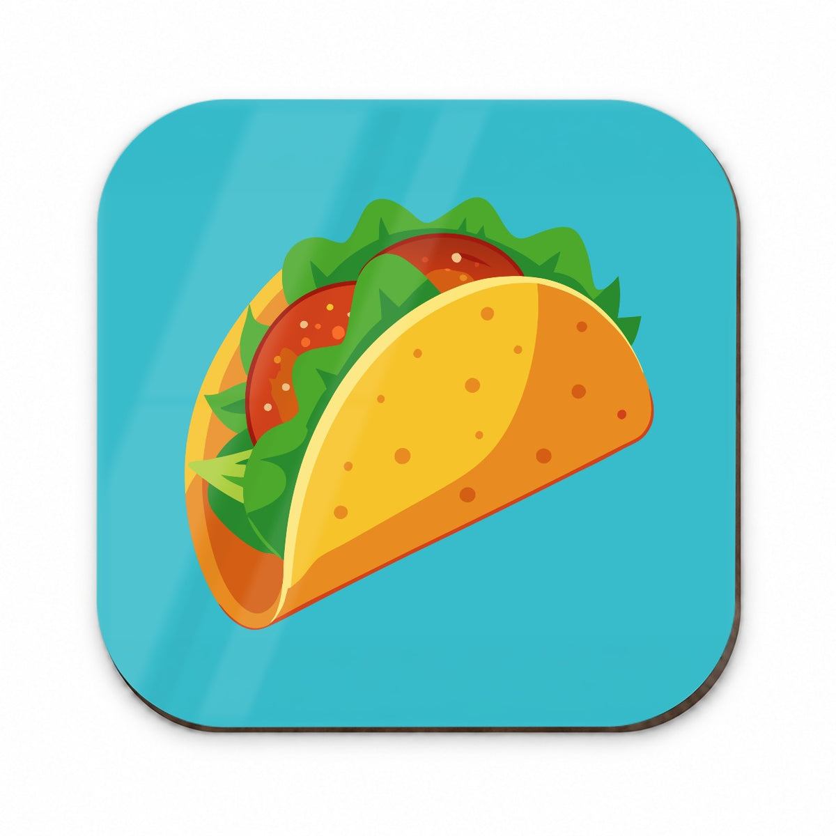 Taco Crispy Mexican Food Fridge Magnet