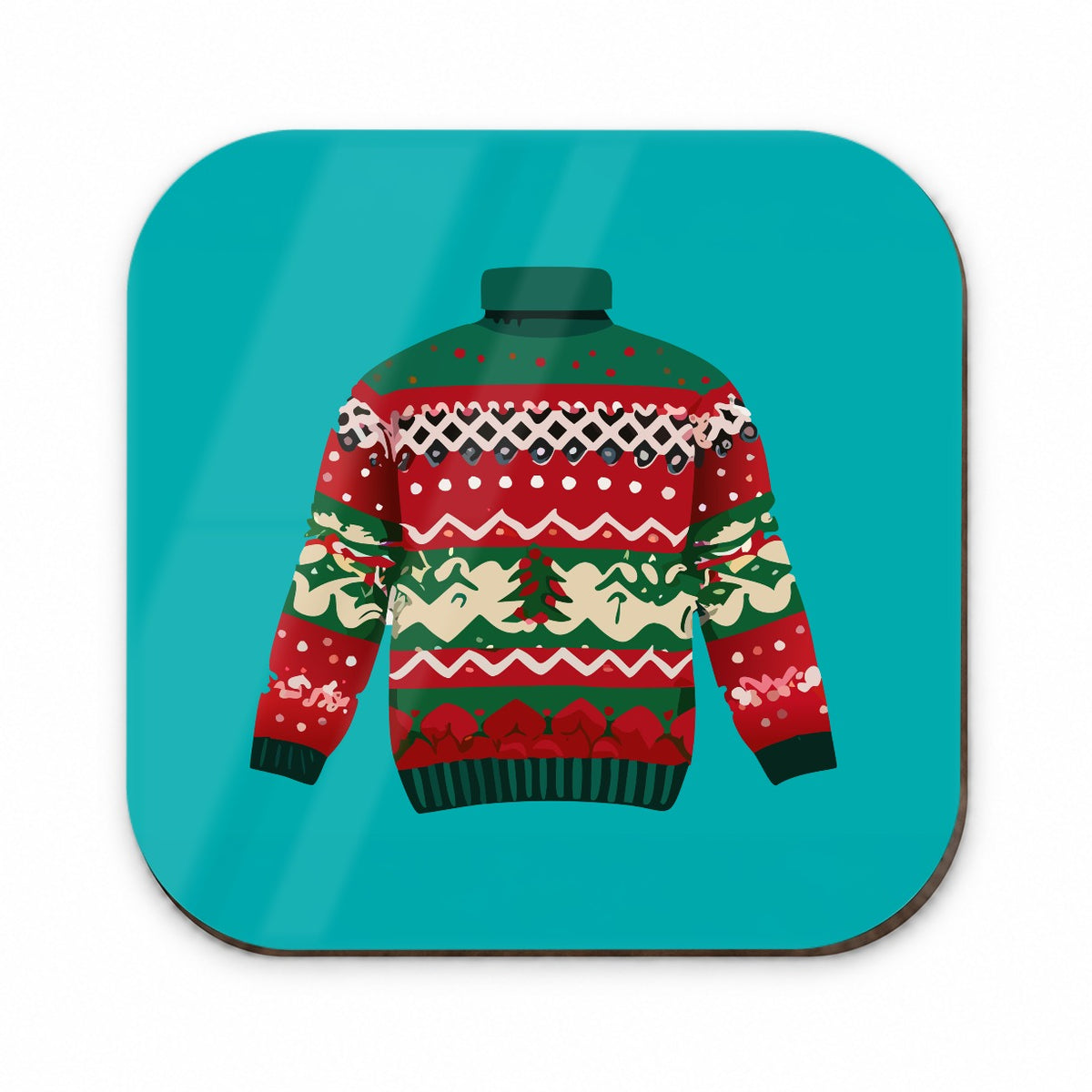 Ugly Christmas Sweater Fridge Magnet