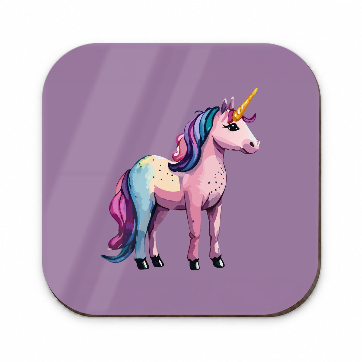 Unicorn Standing Colorful Fridge Magnet