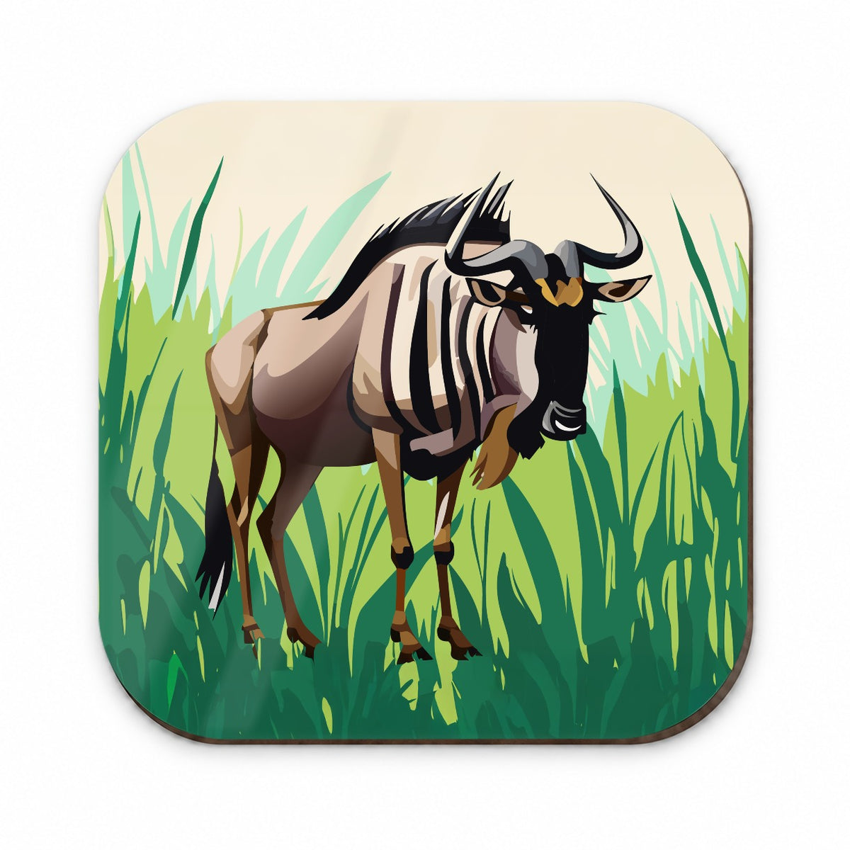 Wildebeest Africa Animal Fridge Magnet