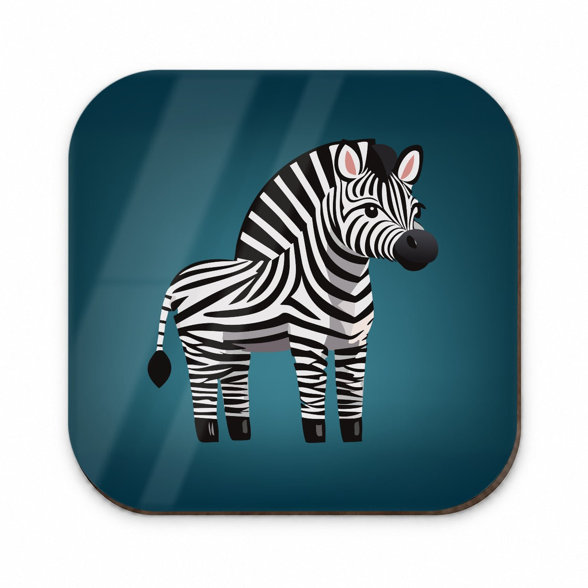 Zebra Standing Fridge Magnet