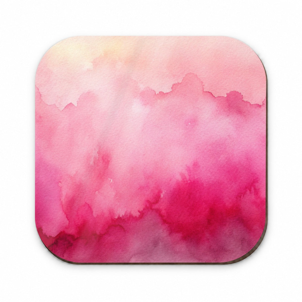 Pink Ombre Watercolor Fridge Magnet