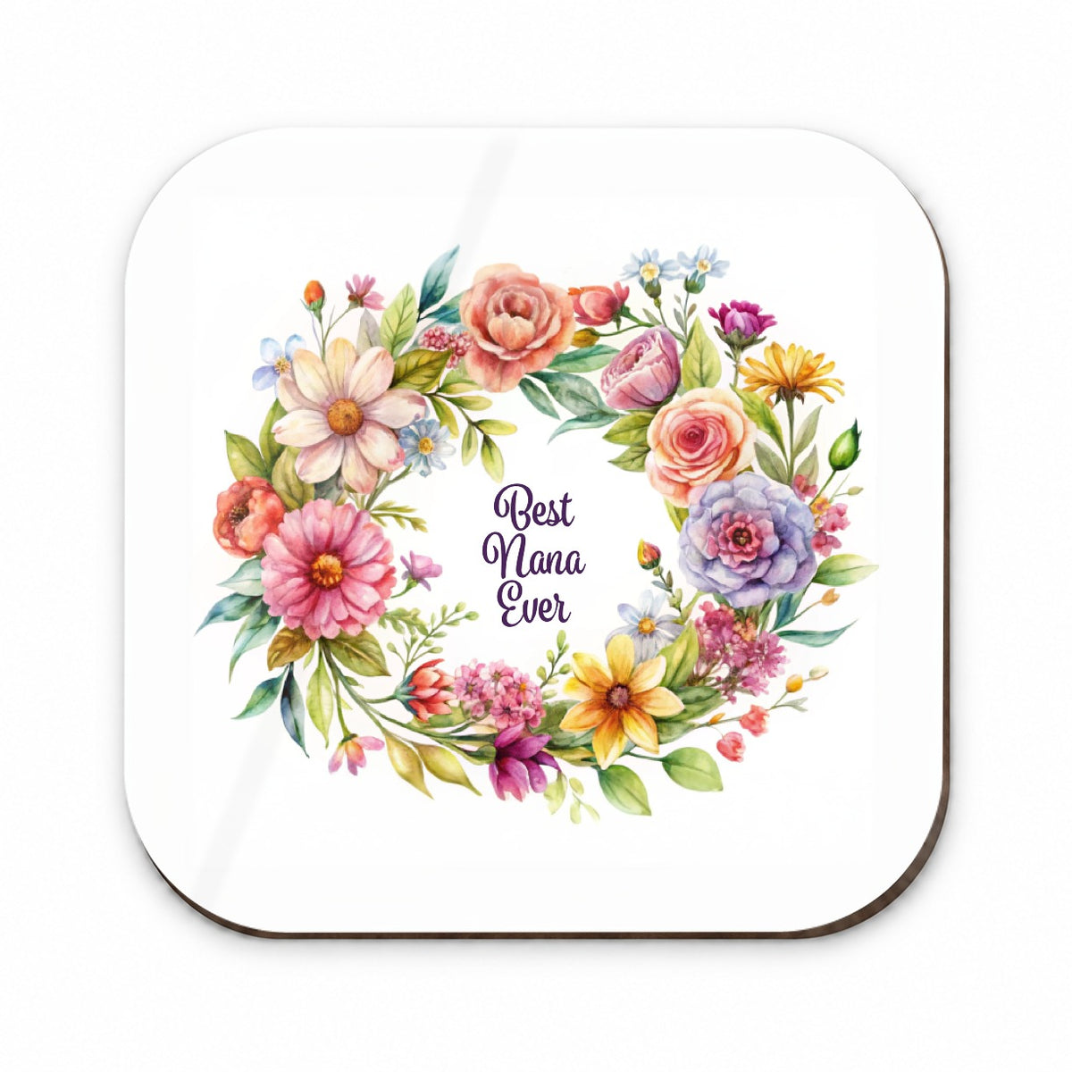 Best Nana Grandma Ever Flowers Fridge Magnet