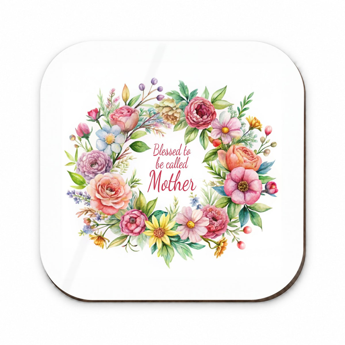 Blessed To Be Called Mother Flowers Floral Fridge Magnet