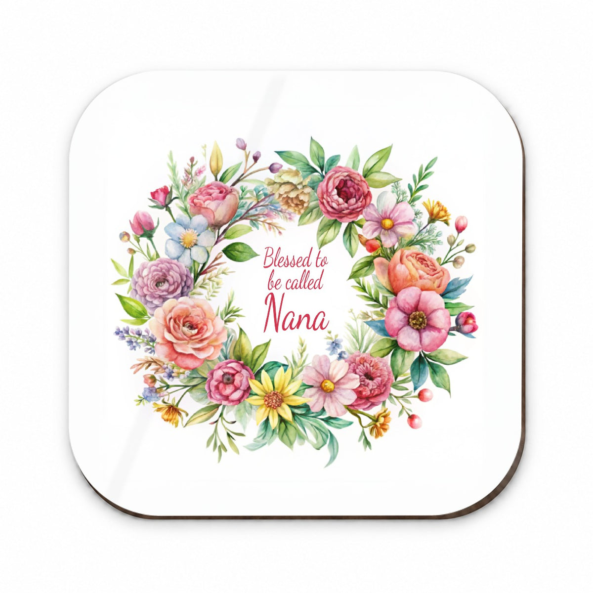 Blessed To Be Called Nana Flowers Floral Fridge Magnet